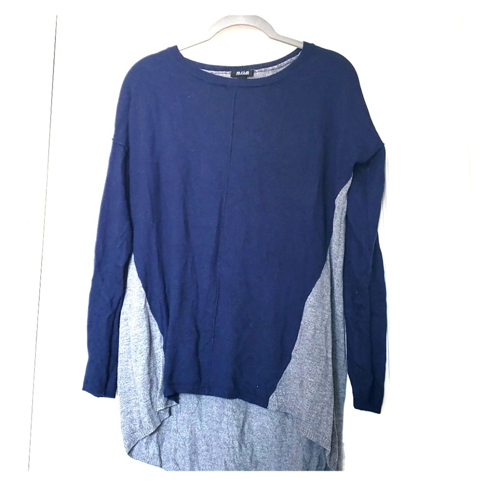 Color block sweater
